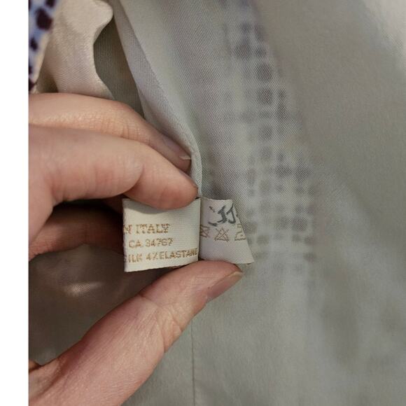 Prada Milano Designer Geometric Printed Blazer Style Button-Up Jacket Size 38IT - Picture 16 of 16